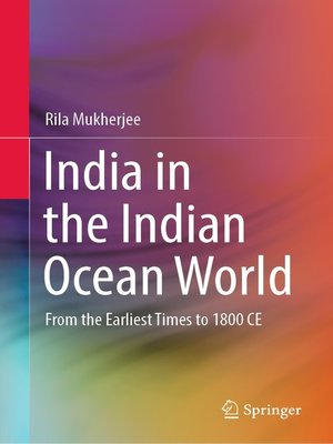 cover image of India in the Indian Ocean World